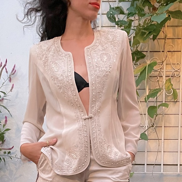 Jackets & Blazers - Vintage Light blazer fits Small-Medium
